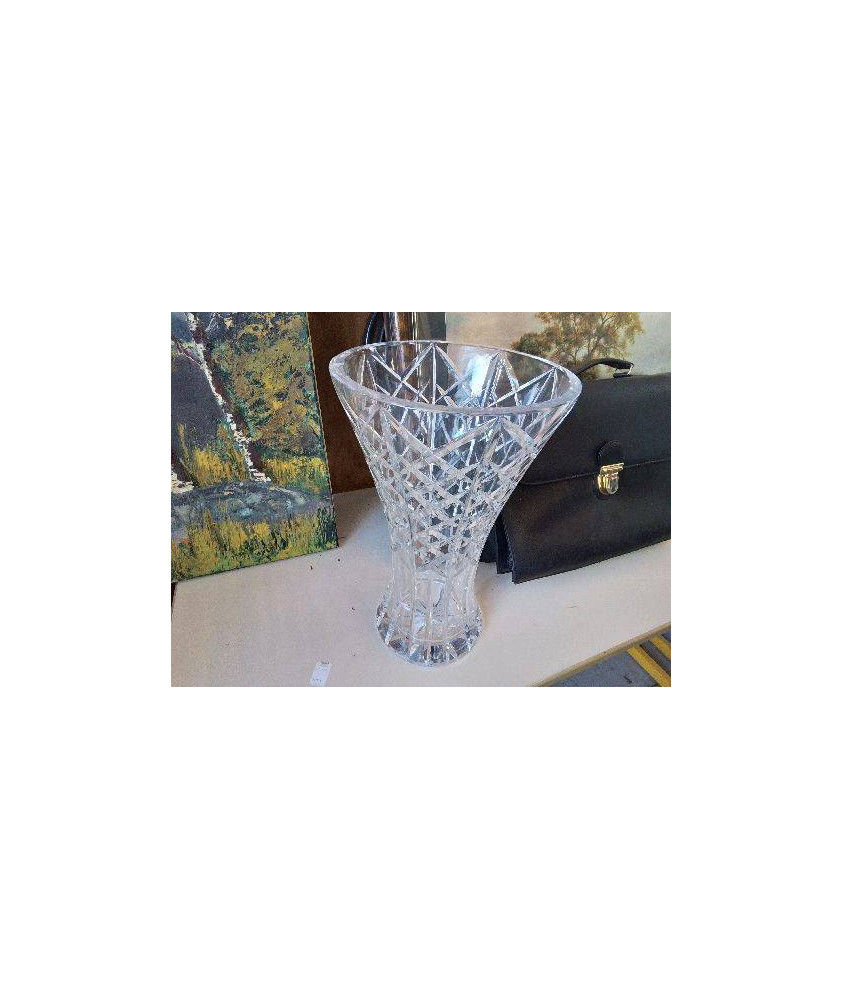 GRAND VASE EN CRISTAL 