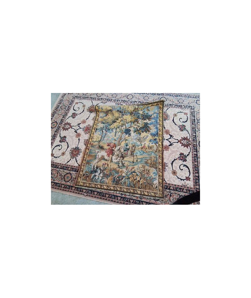 TAPISSERIE CHASSE A COUR