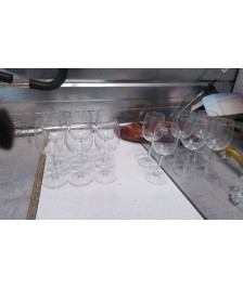 VERRES A PIED X6