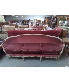 BANQUETTE 3 PLACES LOUIS XV 