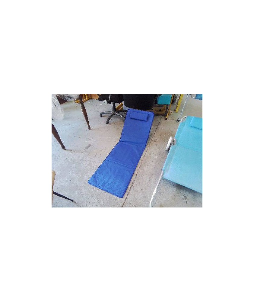 TAPIS DE PLAGE BLEU 