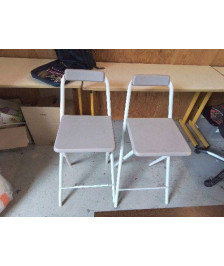 TABOURET GRIS 