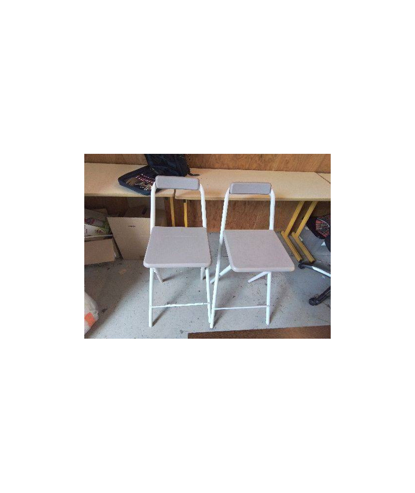 TABOURET GRIS 