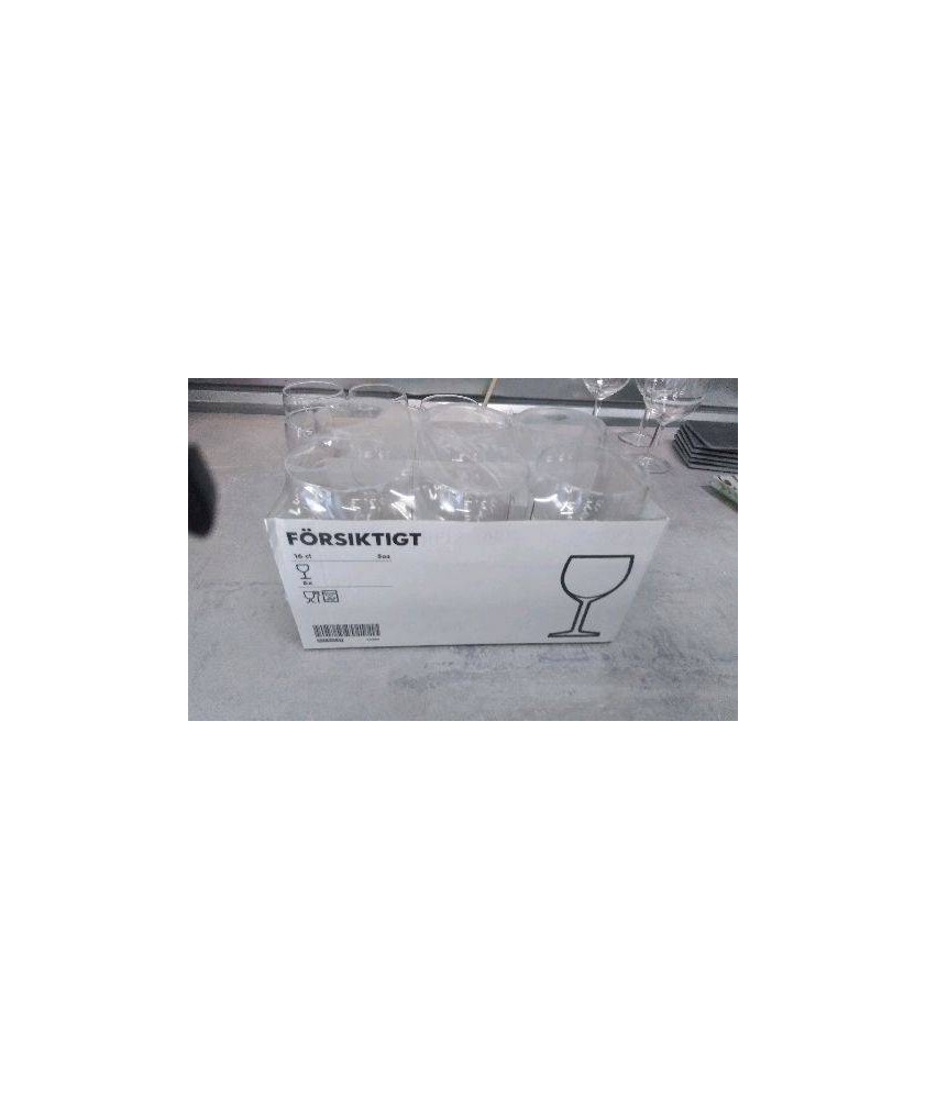 VERRES BALLON X6