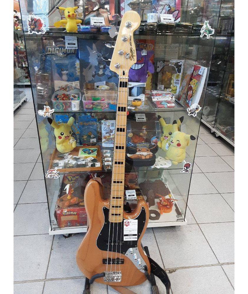GUITARE BASSE SQUIER JAZZ BASS (LEGER JEU SUR 3E POTARD)