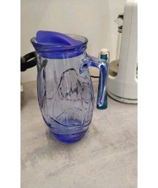 PICHET VERRE BLEU 
