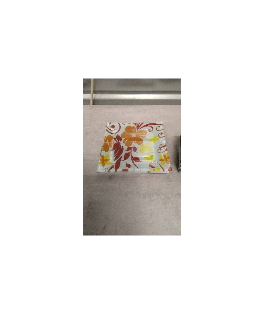 ASSIETTES PM CARREES X2