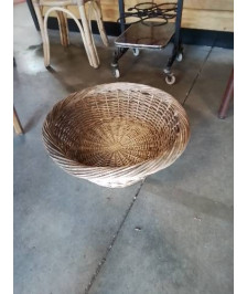 CORBEILLE RONDE VANNERIE 