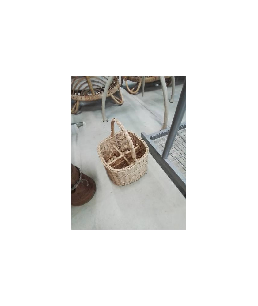 PORTE BOUTEILLES 4 BTS OSIER
