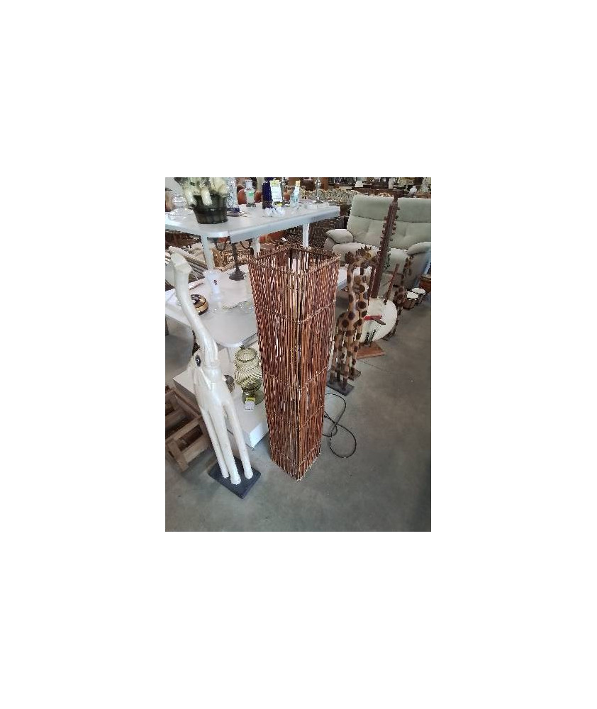 LAMPADAIRE VANNERIE 