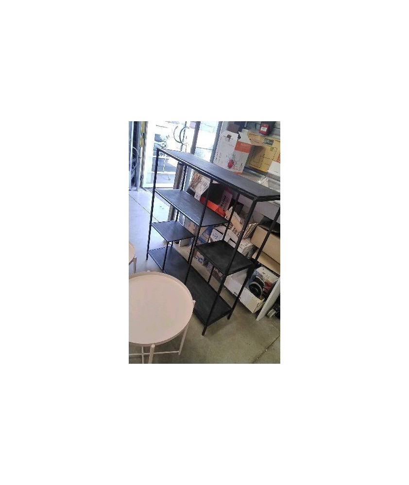ETAGERE FER NOIR 