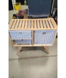 MEUBLE DAPPOINT TIROIRS TISSU