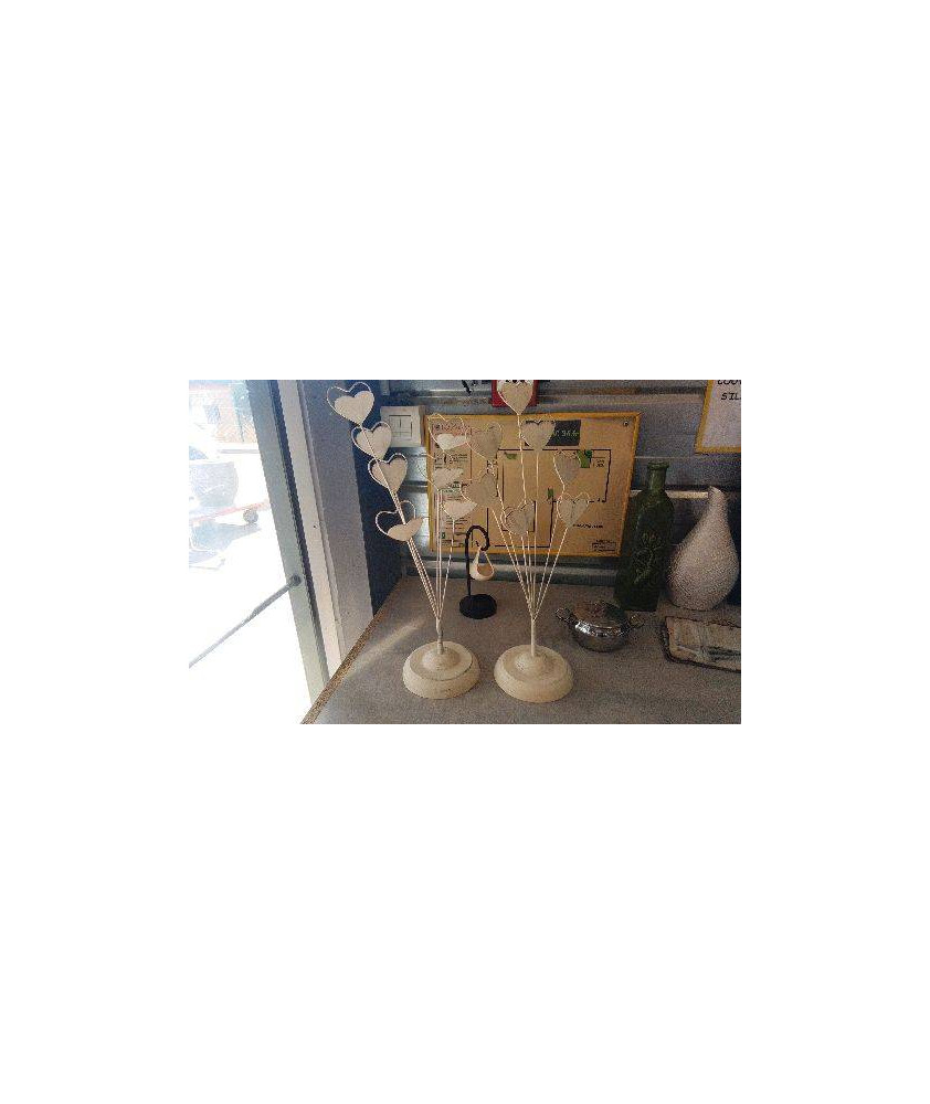 PORTE PHOTOS COEURS BEIGE 