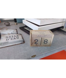 CALENDRIER PERPETUEL BOIS 