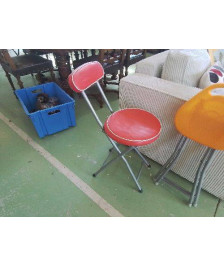 TABOURET PLIANT SKY ROUGE