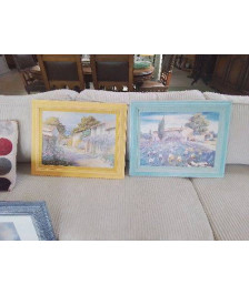 TABLEAU MAISON PROVENCALE IMPRESSION