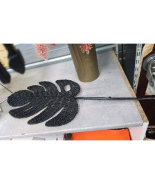 DECO FEUILLES ROTIN MM