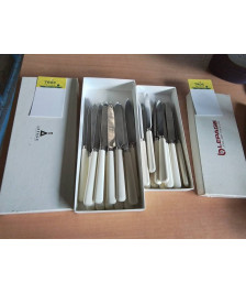24 COUTEAUX ACIER INOX  LEPAGE ANNEES 80