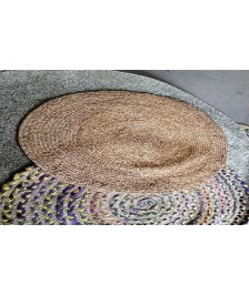 TAPIS ROND PM - STYLE JONC DE MER