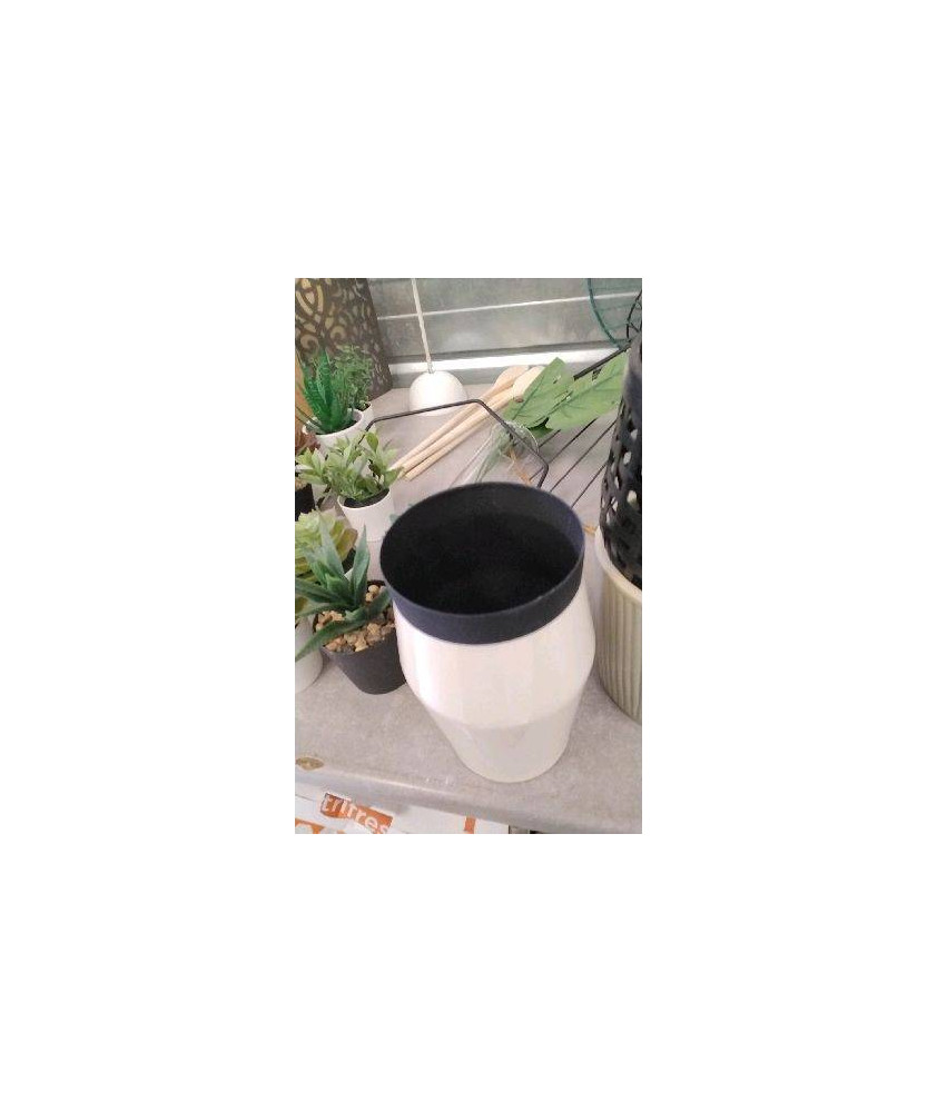 POT METAL BICOLORE 