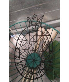 CORBEILLE METAL ANANAS