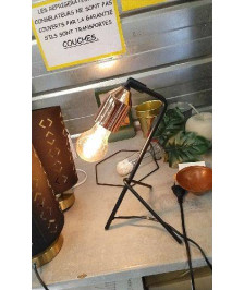 LAMPE A POSER METAL CUIVRE