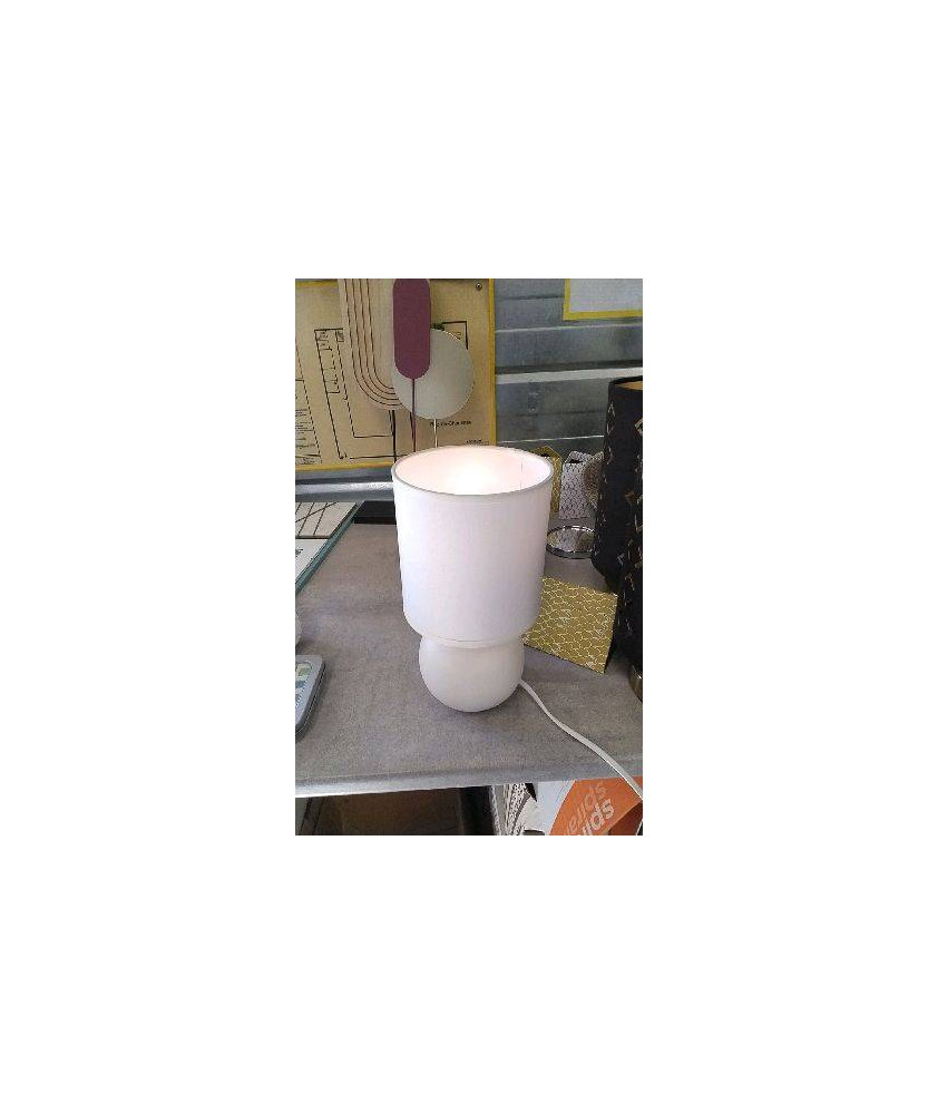 LAMPE DE CHEVET BLANC 