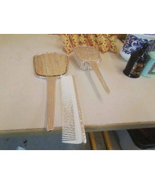 ENSEMBLE DE COIFFURE VINTAGE 
