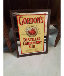 MIROIR PUBLICITAIRE GORDON\'S GIN