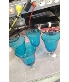 VERRE BLEU LE LOT