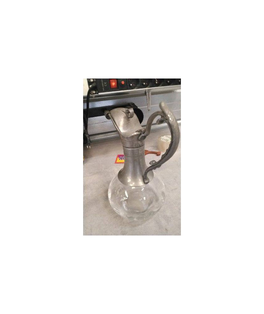 AIGUIERE ETAIN VERRE 