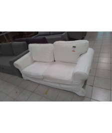 CANAPE TISSU BLANC DEHOUSSABLE