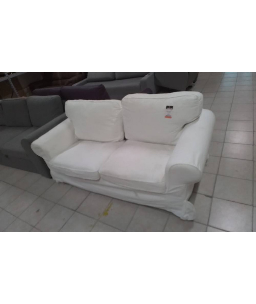 CANAPE TISSU BLANC DEHOUSSABLE
