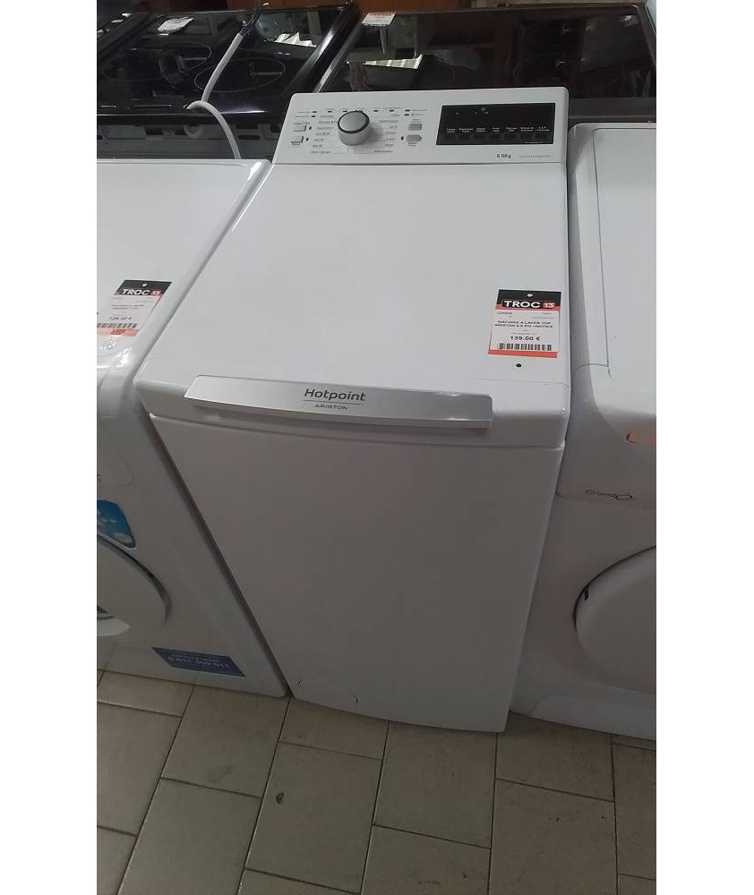MACHINE A LAVER TOP ARISTON 6.5 KG +NOTICE MACHINE A LAVER TOP ARISTON 6.5 KG +NOTICE