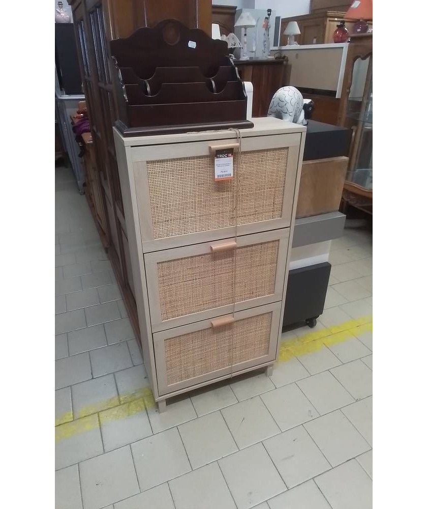 MEUBLE CHAUSSURE 3 ABATANTS CANAGE MEUBLE CHAUSSURE 3 ABATANTS CANAGE
