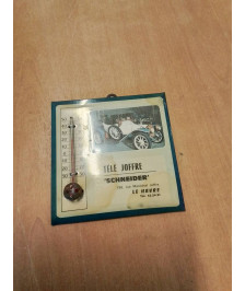 THERMOMÈTRE PUBLICITAIRE TÉLÉ JOFFRE SNEIDER LE HAVRE