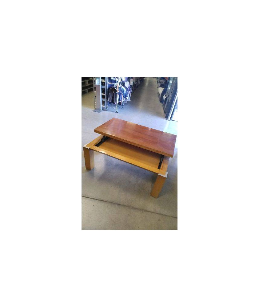 TABLE BASSE RELEVABLE 