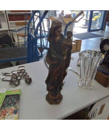 VIERGE EN BOIS 