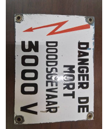 PLAQUE EMAILLEE 