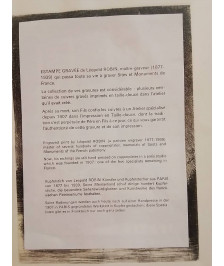 ESTAMPE NOTRE DAME DE PARIS