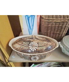 TERRINE MOTIF FLORAL 