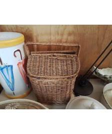 PANIER PIQUE-NIQUE EN ROTIN 