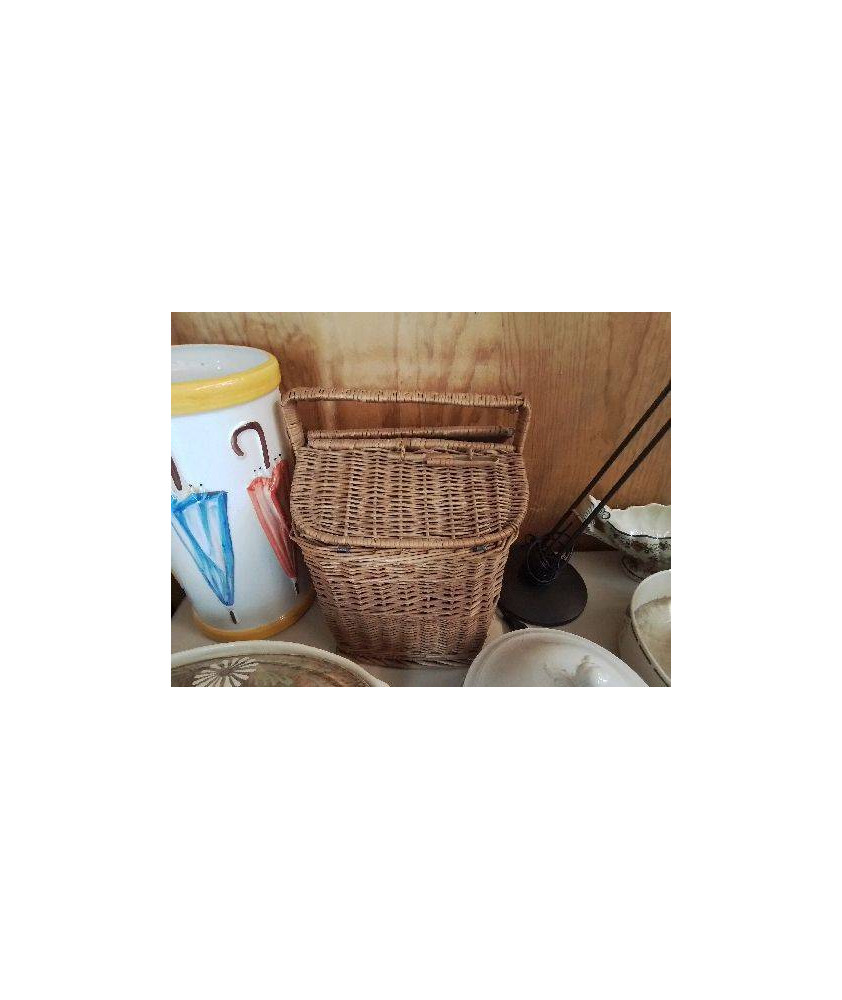 PANIER PIQUE-NIQUE EN ROTIN 