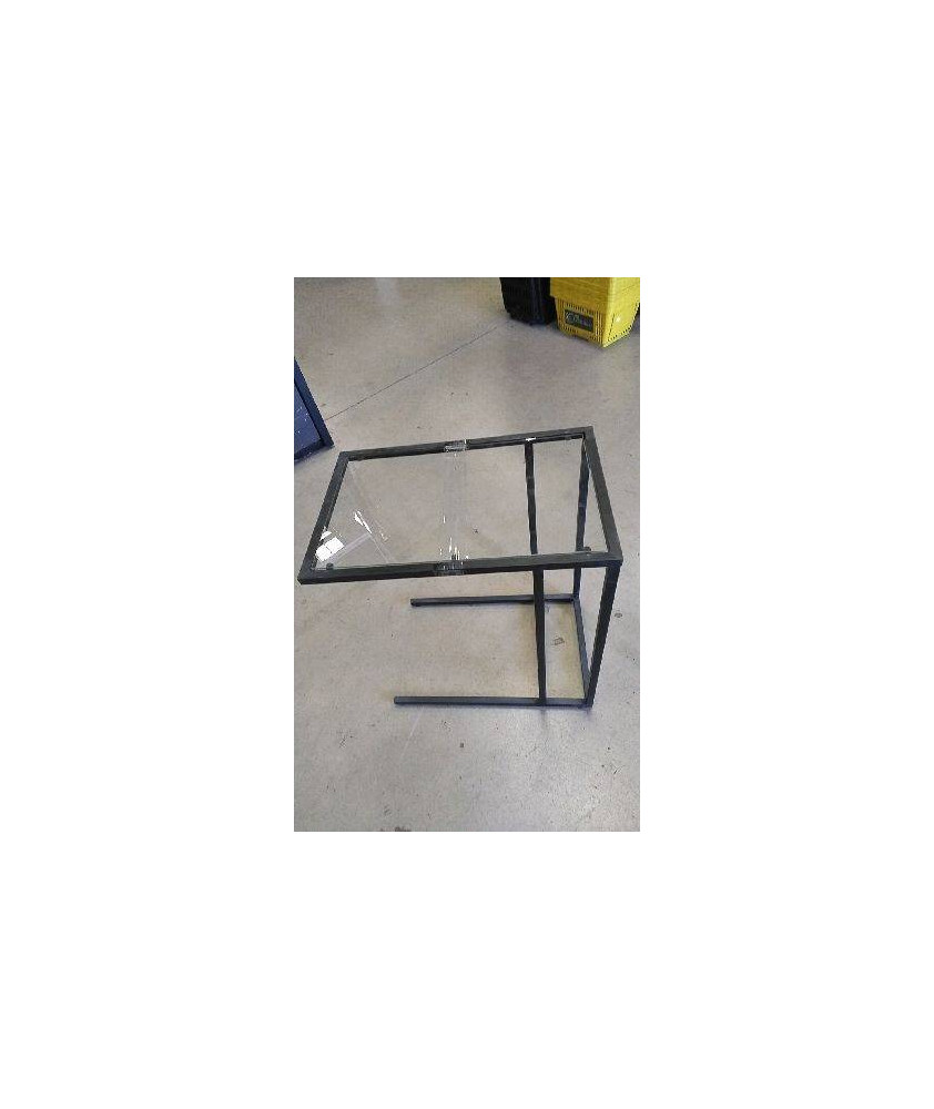 TABLETTE METAL VERRE