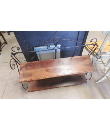 MEUBLE ETAGERE FER NOIS A FIXER 