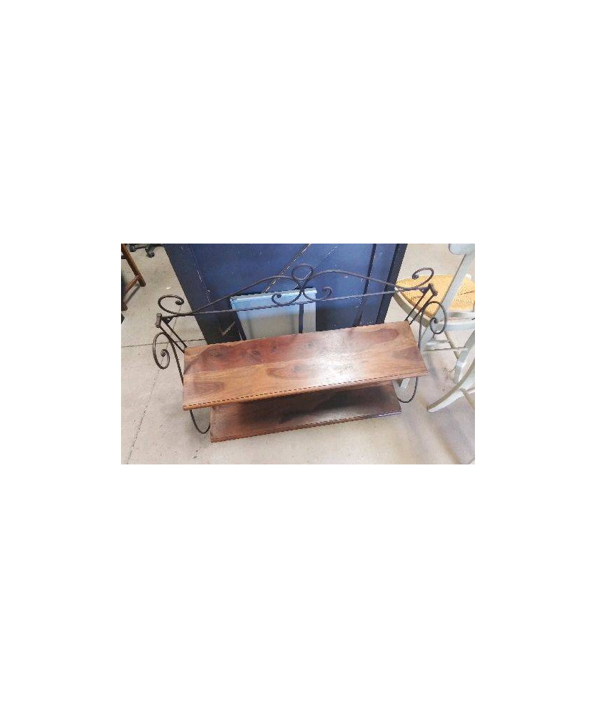 MEUBLE ETAGERE FER NOIS A FIXER 