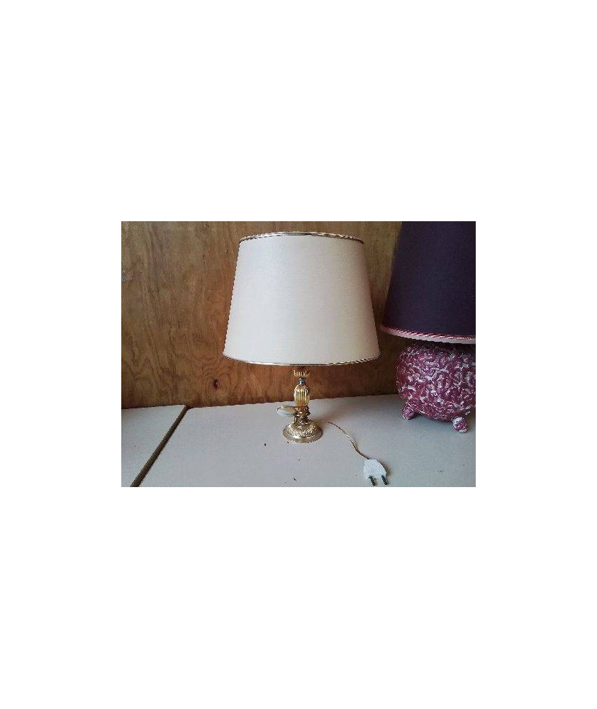 PETITE LAMPE A POSER PIED DORÉ