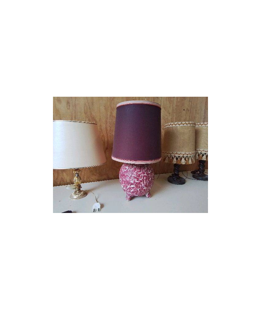 LAMPE EN CERAMIQUE ANNEE 30