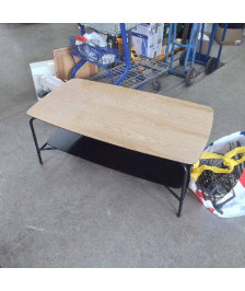 TABLE MODERNE METAL NOIR