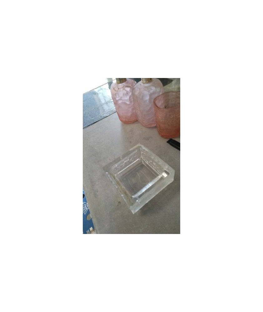 CENDRIER VERRE 
